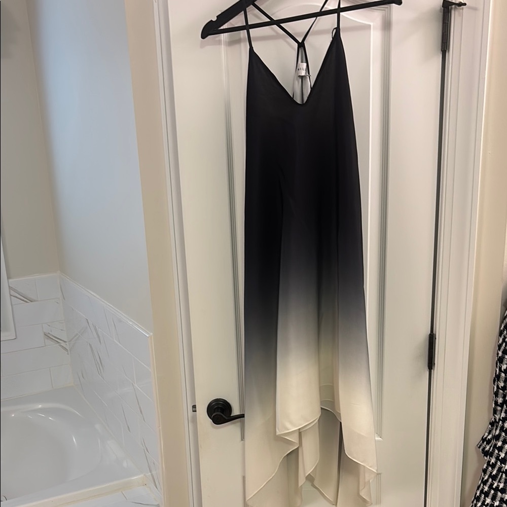 Milly Elegant Black and White Dress